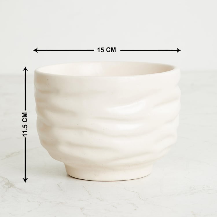 Fiesta Beige Ceramic Planter