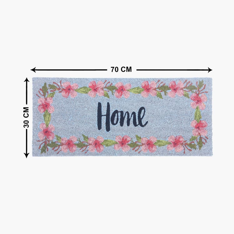 Corsica Zeal Coir Home Printed Doormat - 30x70cm