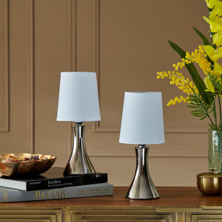 Fiesta Metal Set of 2 Touch Table Lamp