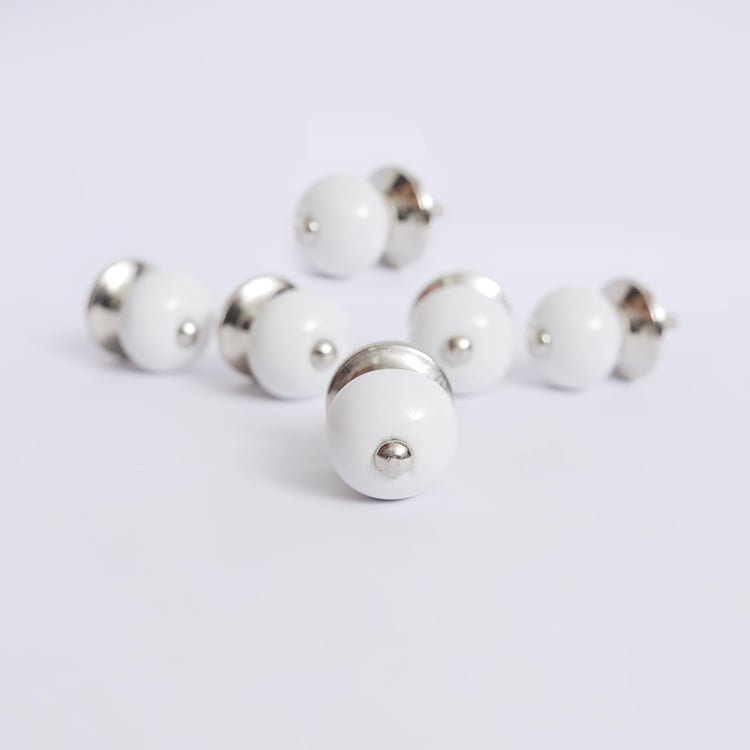 Corsica Venice Set of 6 Ceramic Drawer Knobs