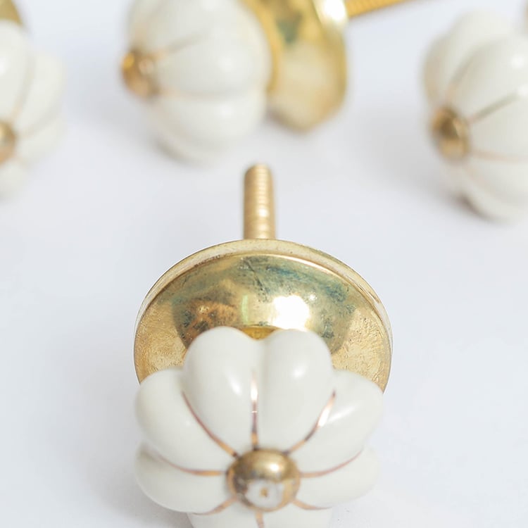 Corsica Venice Set of 6 Ceramic Drawer Knobs