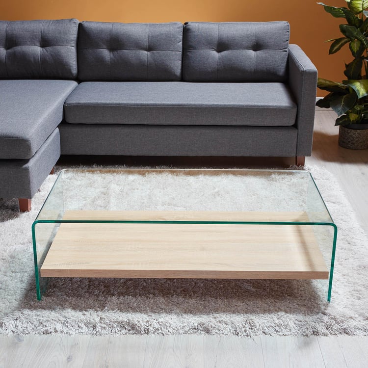 Tyrion Glass Coffee Table - Clear