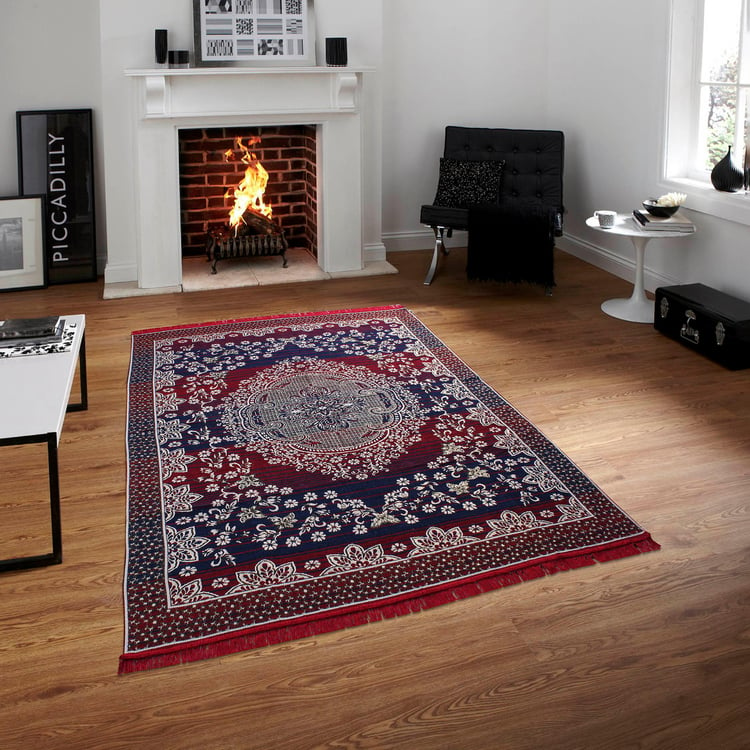 Corsica Classic Cotton Jacquard Carpet - 182x137cm