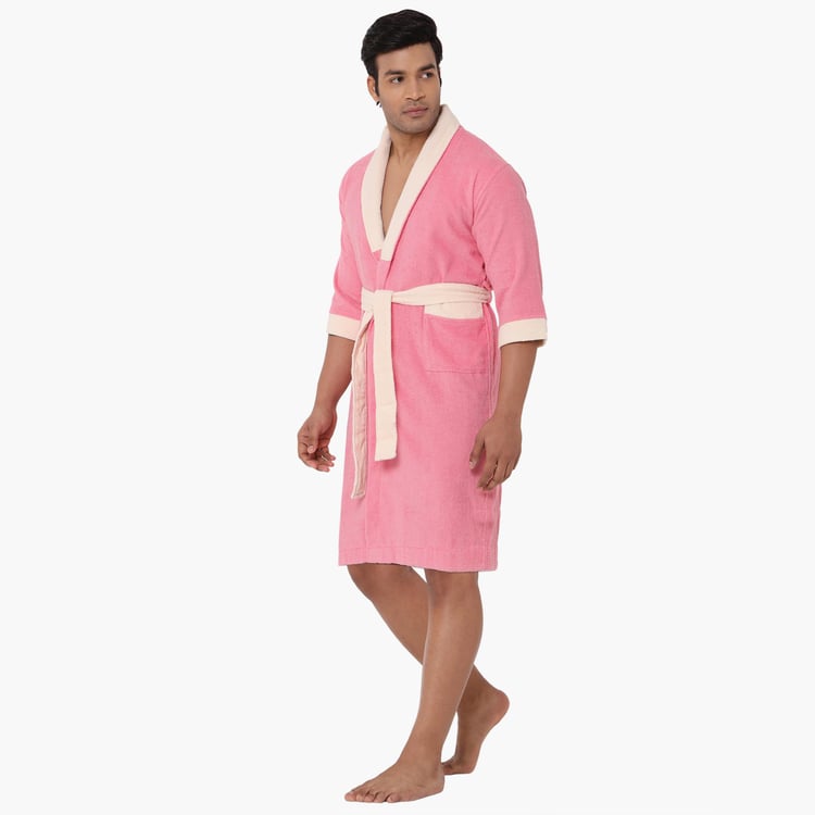 Spaces Large Size Cloudz Bath Robe - 300 Gsm