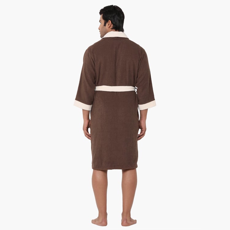 Spaces Large Size Cloudz Bath Robe - 300 Gsm