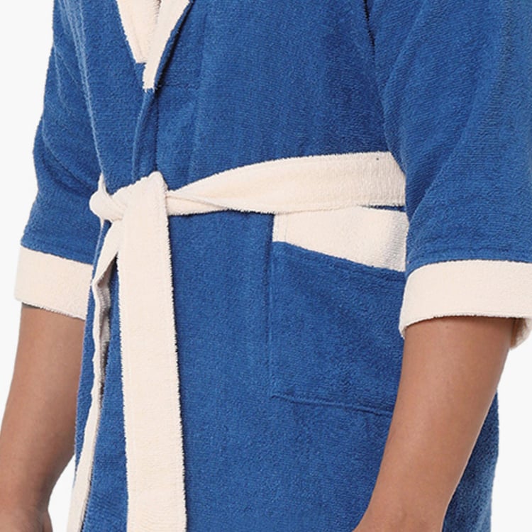 Spaces Medium Size Cloudz Bath Robe- 300 Gsm