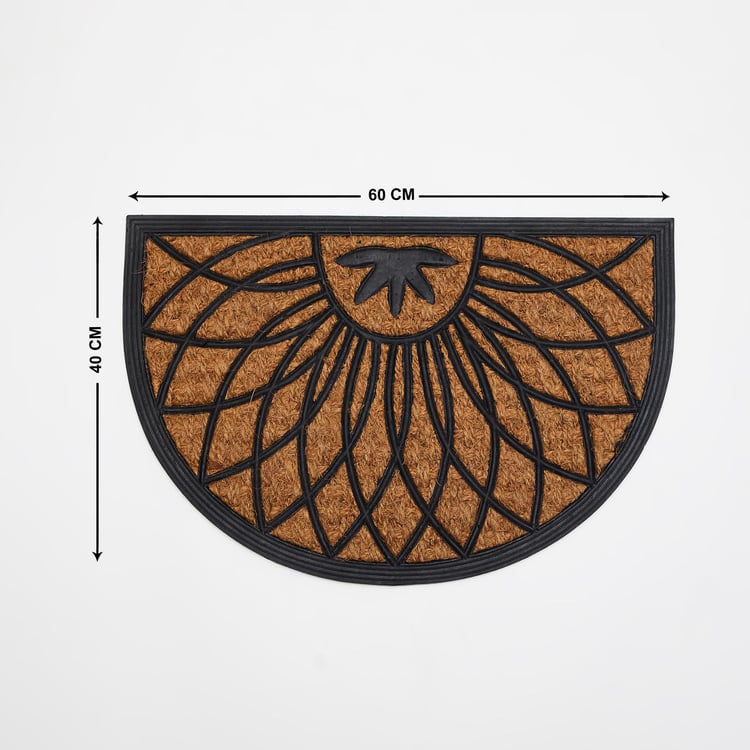 Radiance Rubber Coir Doormat - 60x40cm