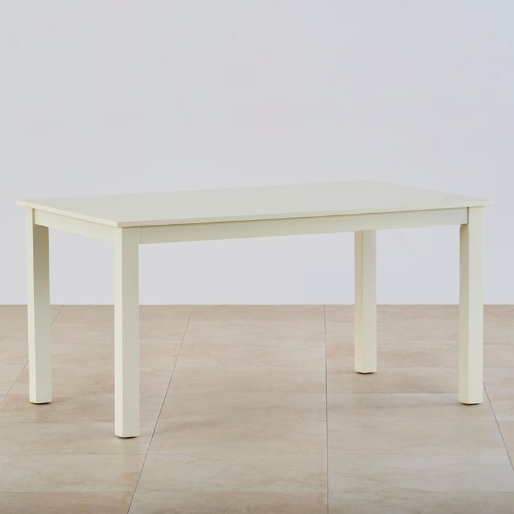 Cornell 6-Seater Dining Table - White