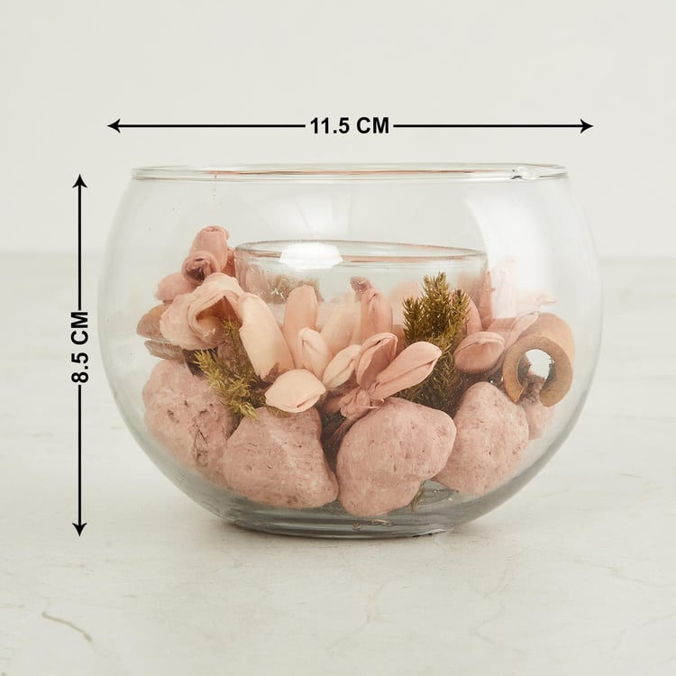 Redolence Gingerbread Jar Potpourri with Candle