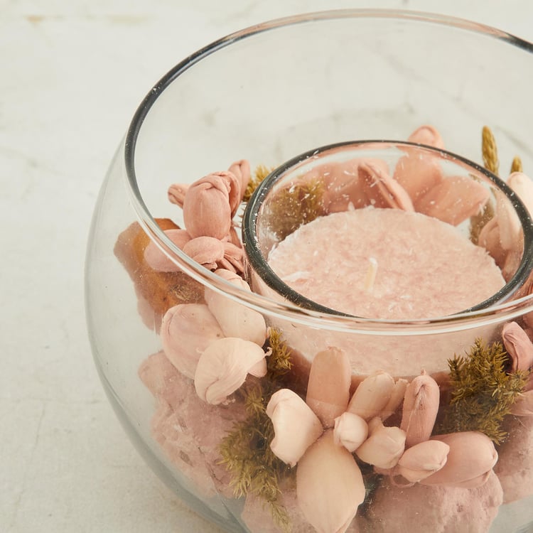 Redolence Gingerbread Jar Potpourri with Candle