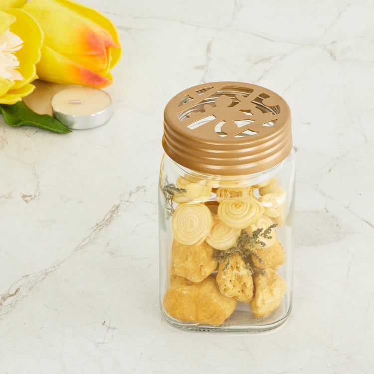 Colour Connect Lemongrass Jar Potpourri