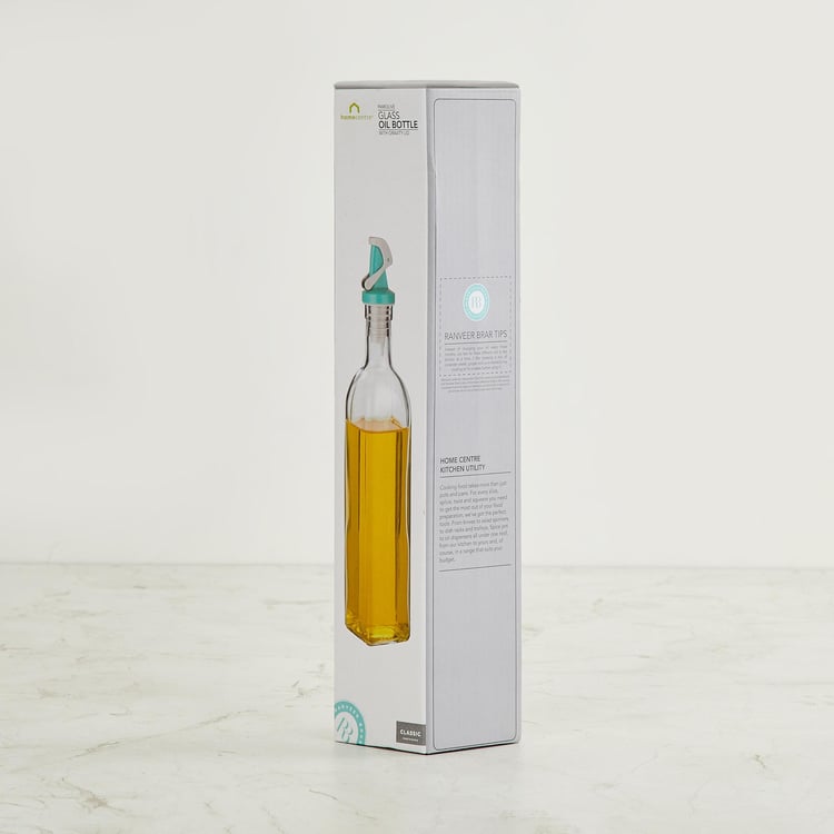 Pamolive Glass Oil Bottle