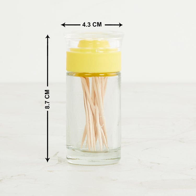 Pamolive Glass Toothpick Holder