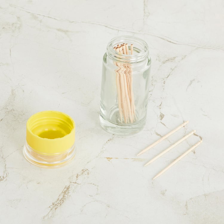 Pamolive Glass Toothpick Holder