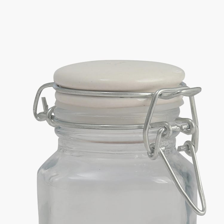 Corsica Essentials Set of 4 Ceramic Lid Glass Jars - 85ml