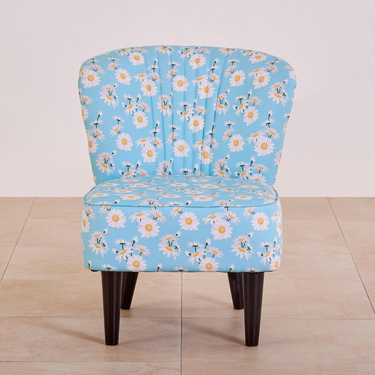 Callisto Fabric Accent Chair - Blue