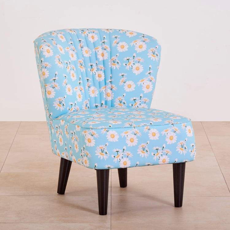 Callisto Fabric Accent Chair - Blue