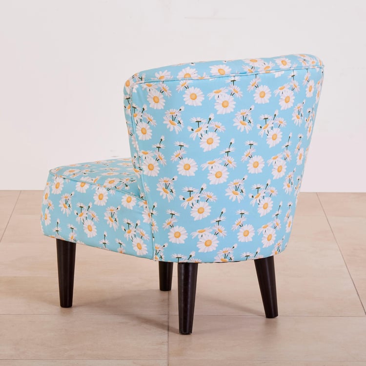 Callisto Fabric Accent Chair - Blue