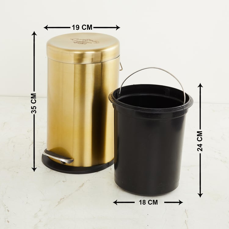 Royal Bath Stainless Steel Waste Bin - 5L