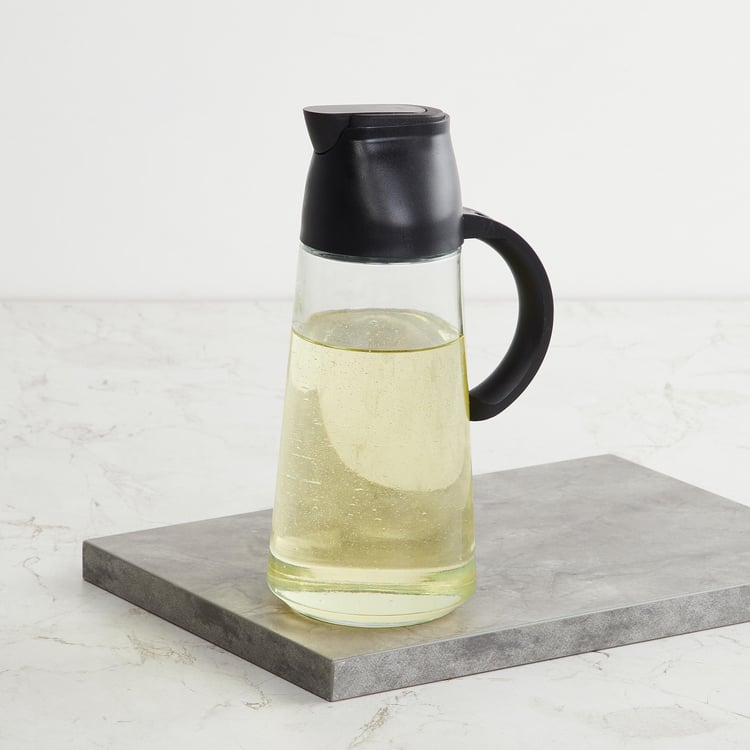 Corsica Essentials Glass Oil Bottle with Automatic Lid - 630ml