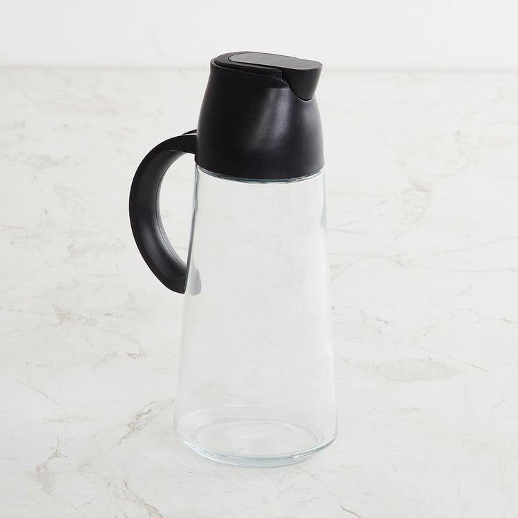 Corsica Essentials Glass Oil Bottle with Automatic Lid - 630ml