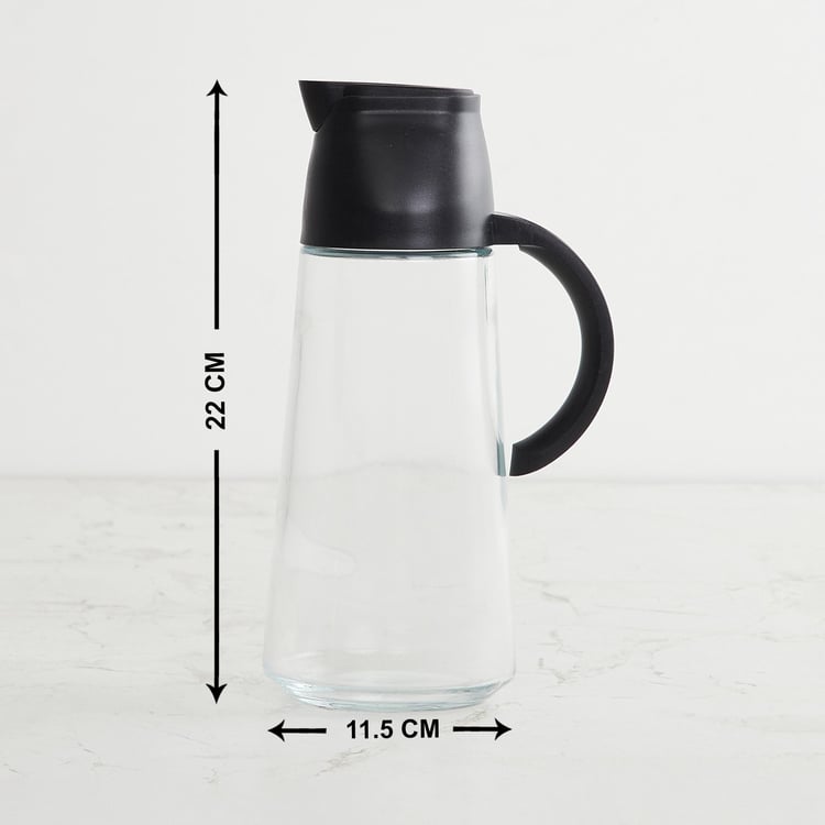 Corsica Essentials Glass Oil Bottle with Automatic Lid - 630ml