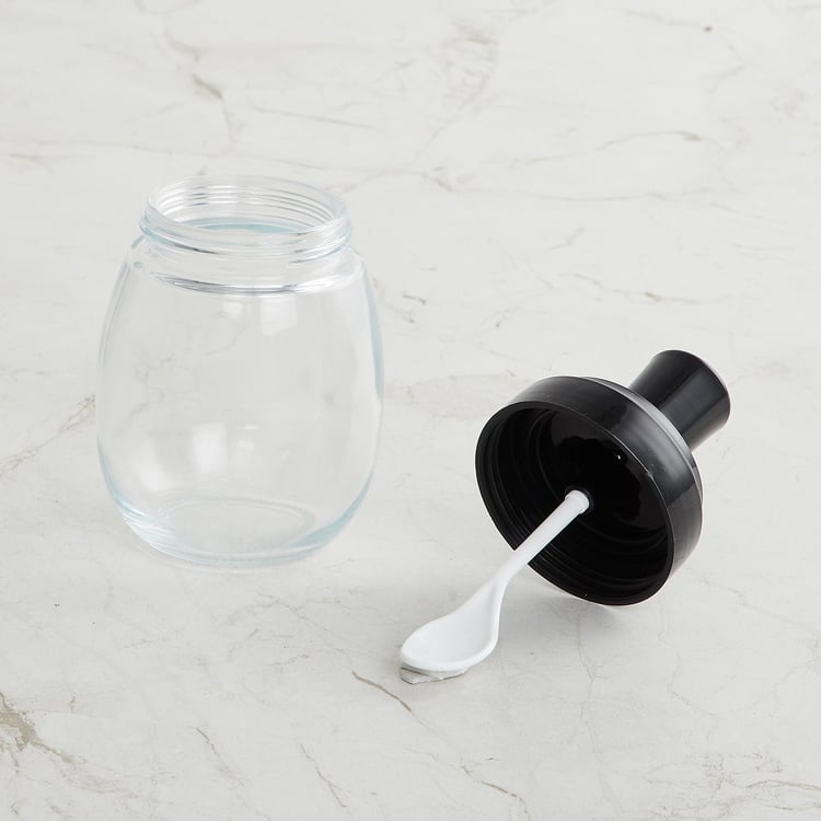 Corsica Essentials Set of 3 Glass Spice Jars with Stand