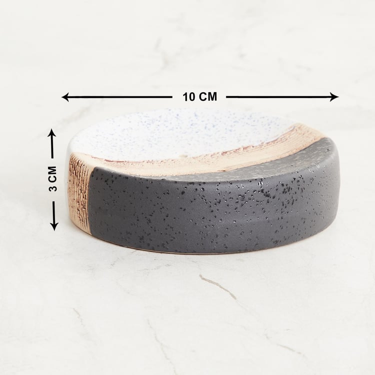 Derby Multicolour Ceramic Bathroom Set- 3 Pcs