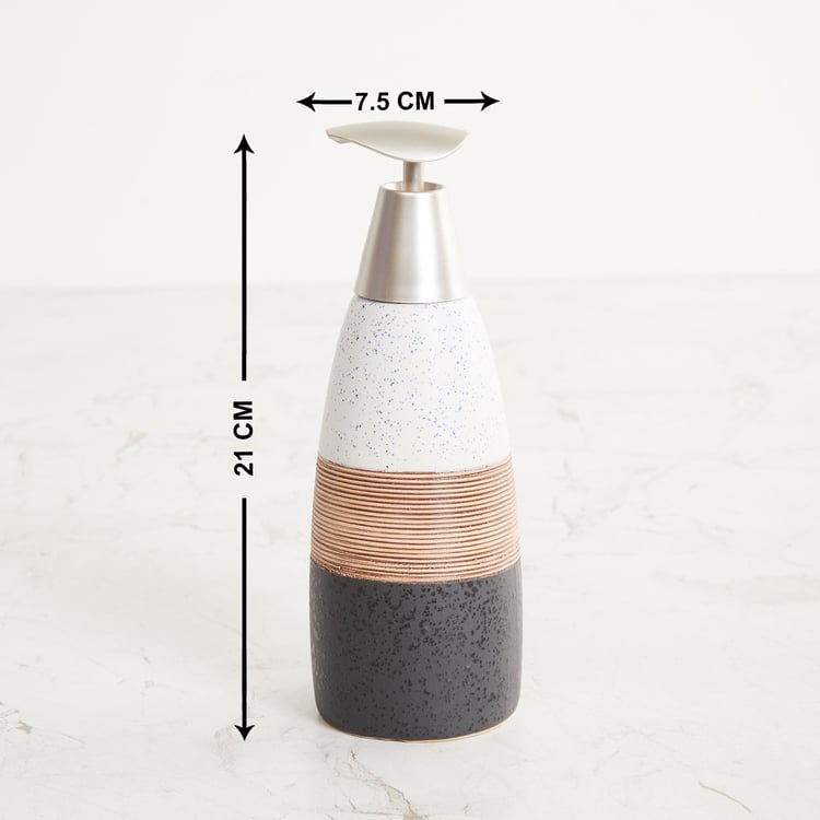 Derby Multicolour Ceramic Bathroom Set- 3 Pcs