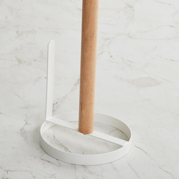 Orion Wood and Metal Paper Towel Holder