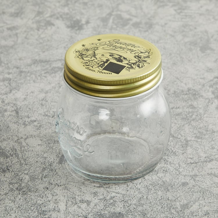 Corsica Siattle Set of 6 Glass Jars - 250ml