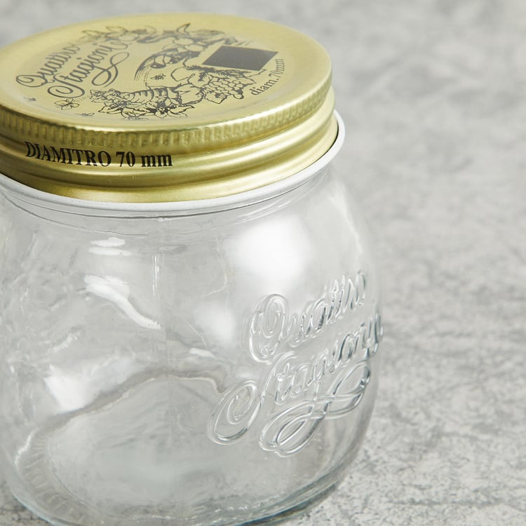 Corsica Siattle Set of 6 Glass Jars - 250ml