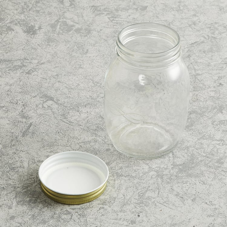 Corsica Siattle Set of 6 Glass Jars - 500ml