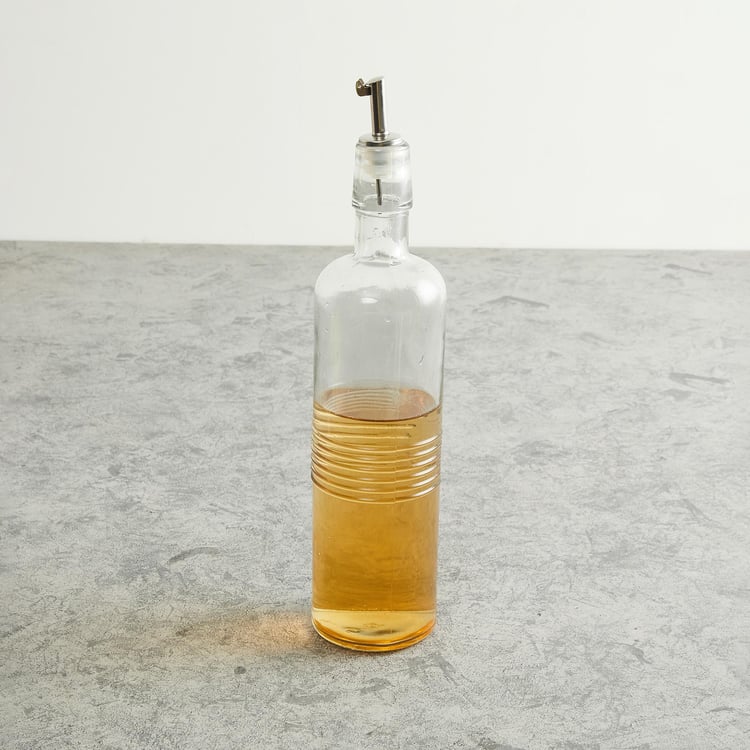 Eternia Old Fashioned Oil N Vinegar Bottle 750ml Glass - 8 cm × 32 cm