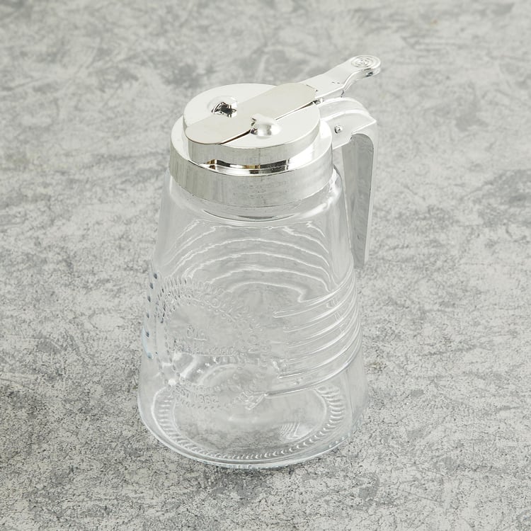 Eternia Glass Old Fashioned Syrup Dispenser - 9.3 x 12.5 cm - 300 ml
