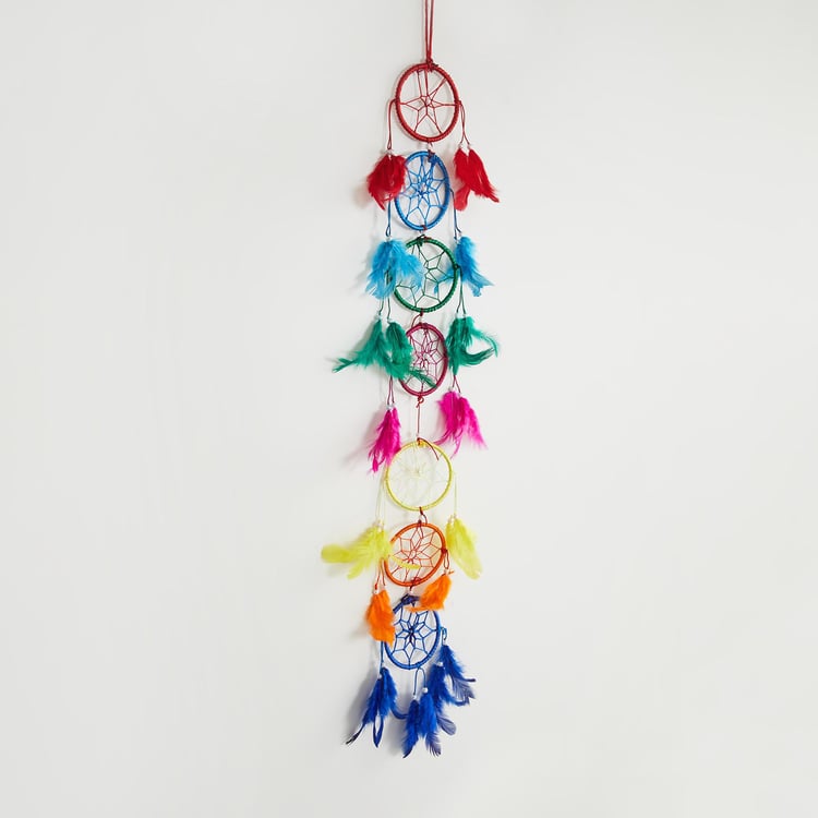 Corsica Vibrant Multicolour Beaded Dream Catcher - 7 Chakras