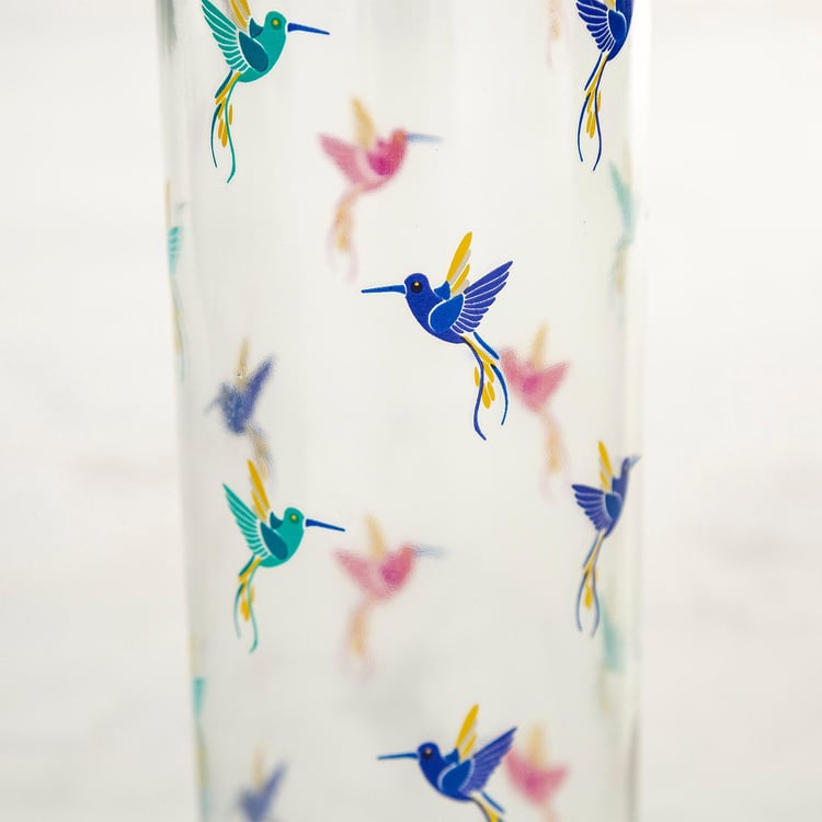 Orson Printed Glass Bottle - 740ml - Set of 2