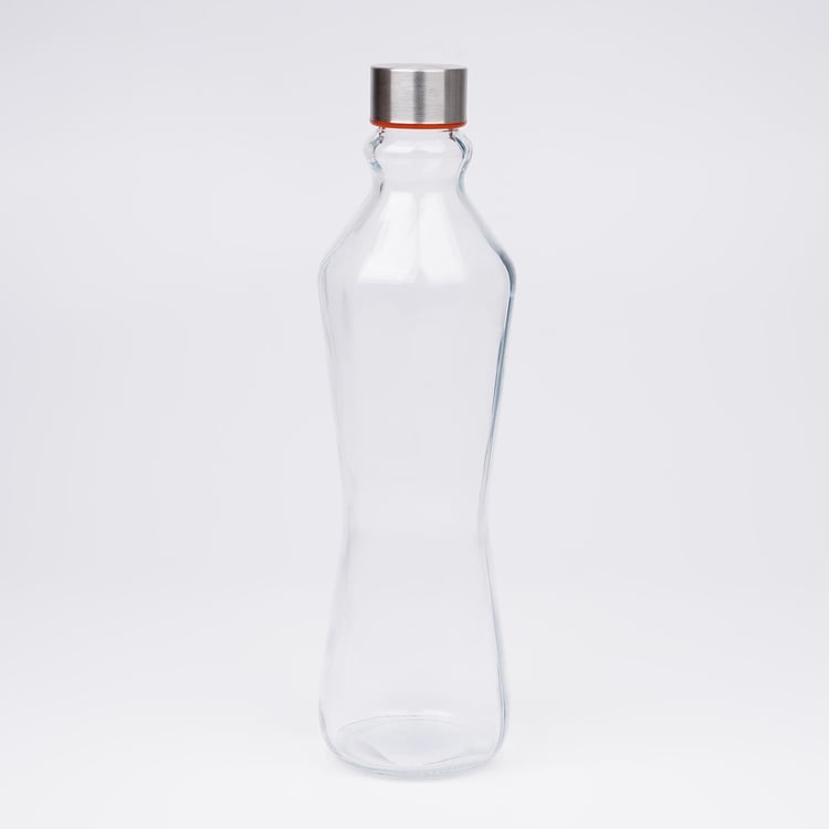 Garnet 5Pcs Glass Bottle and Tumbler Set