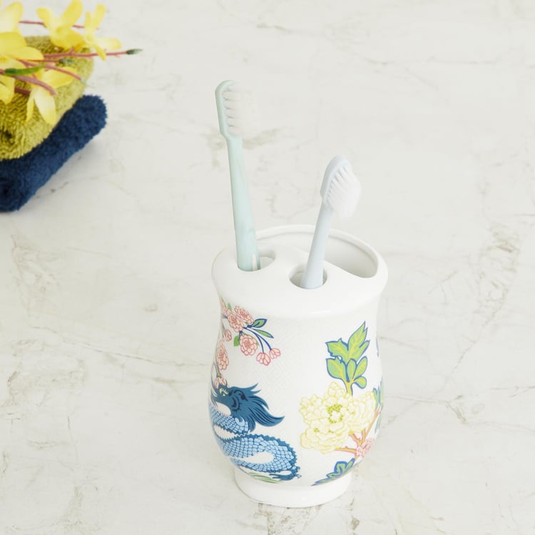 Art of Asia Ceramic Tooth Brush Holder