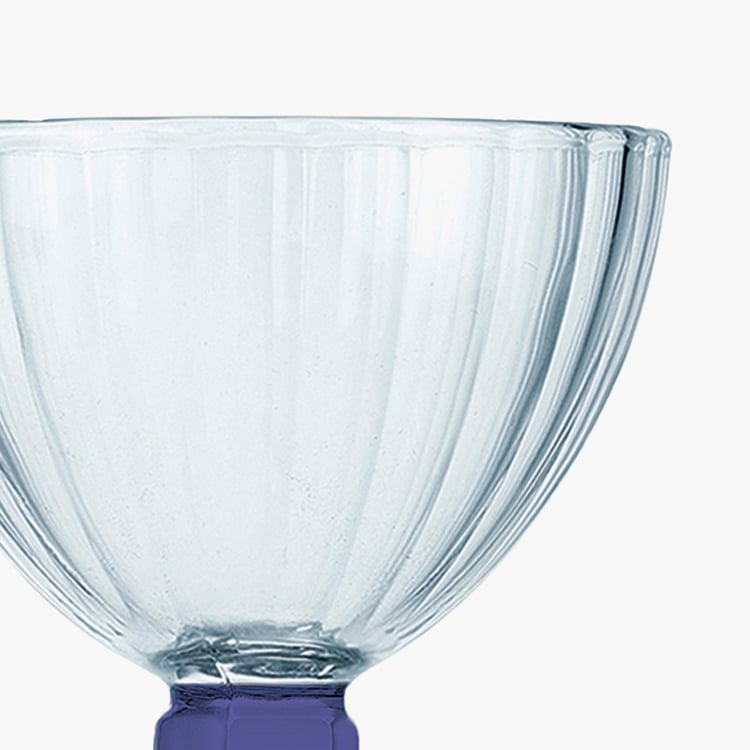 LUMINARC Quadro Ice Cream Bowl - Glass- Set of 6- 300ml- Transparent