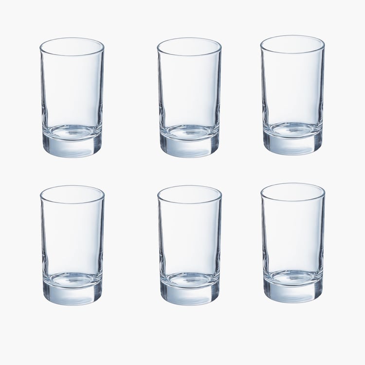 LUMINARC Islande Glass Tumbler-Glass-Glass Tumbler-Set of 6-150ml