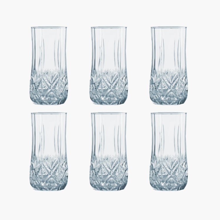 LUMINARC Brighton HB Tumbler-Glass-Glass Tumbler - Set of 6 - 310ml