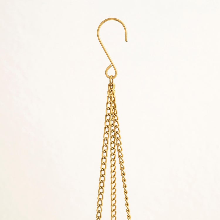 Shalimar Metal Multicolour T-Light Hanging Candle Jars - Set of 2 Pcs