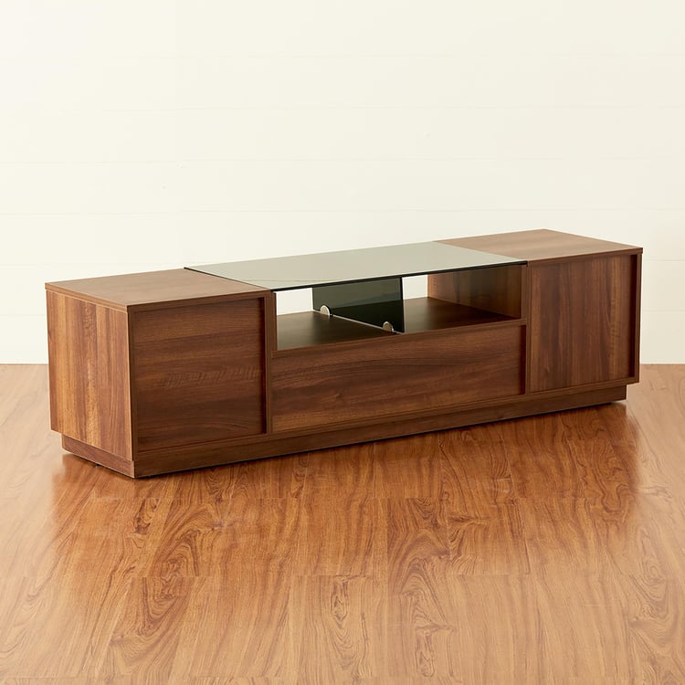 Noir Novelty TV Unit - Brown