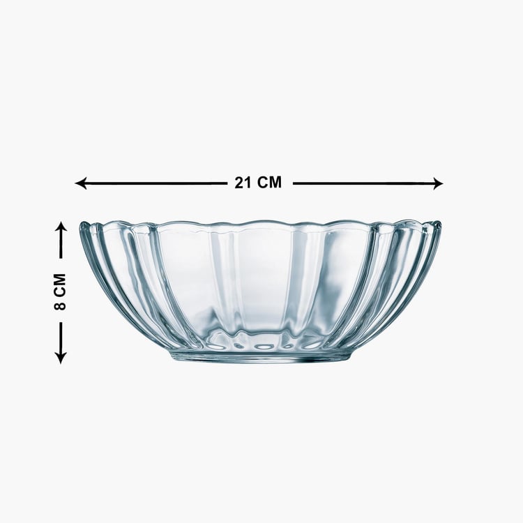 LUMINARC Arcade Transparent Glassware Bowl - Single Pc