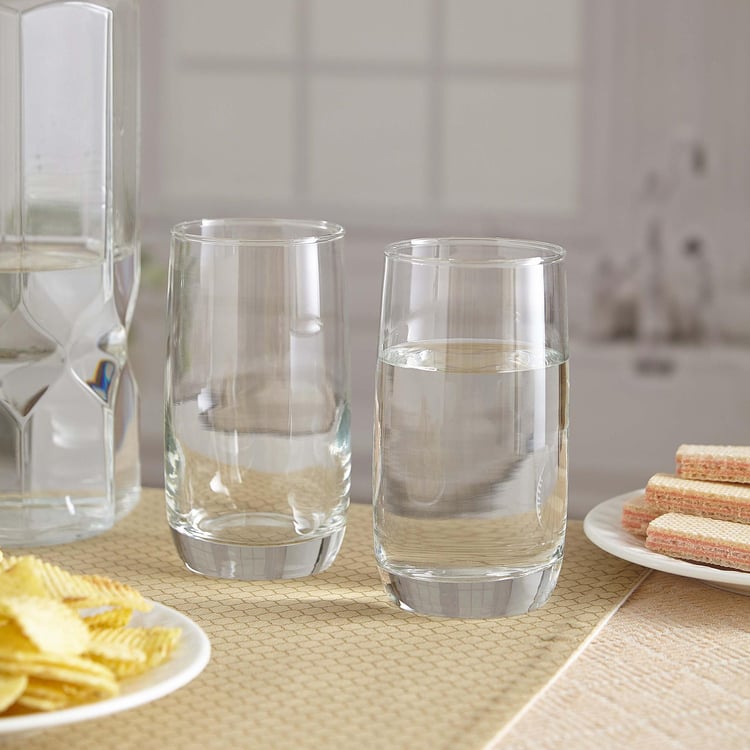 LUMINARC Vigne Transparent Glass Tumbler- Set of 6- 330ml