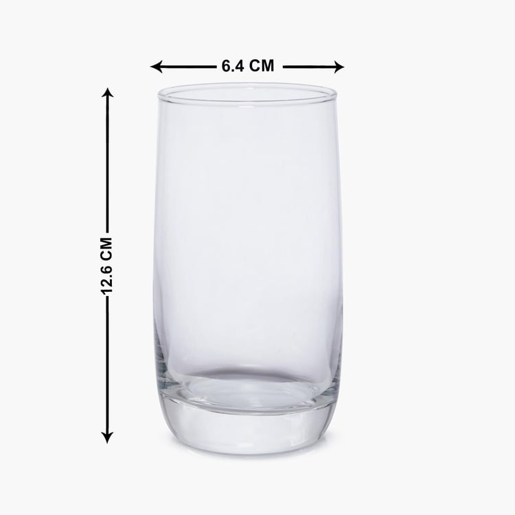 LUMINARC Vigne Transparent Glass Tumbler- Set of 6- 330ml