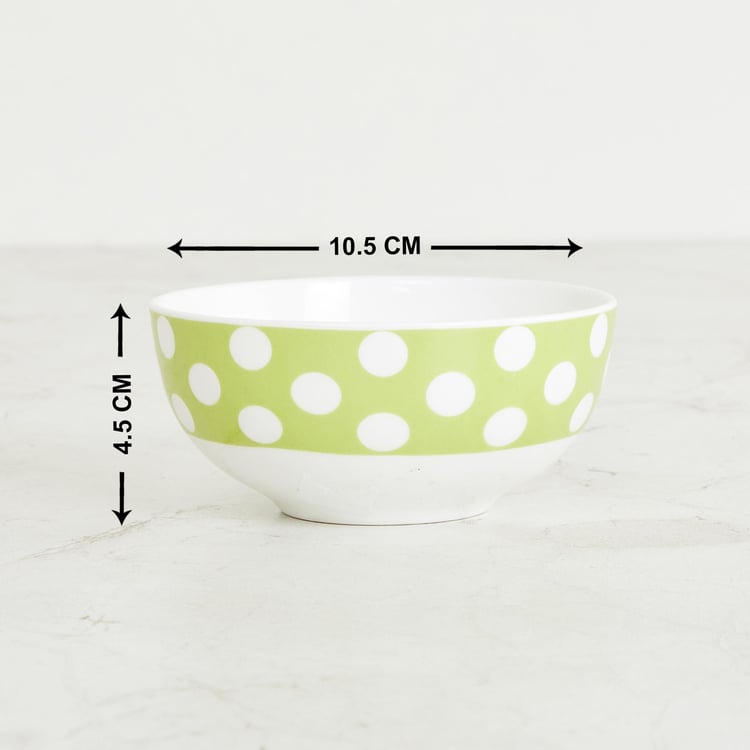 Corsica Polka Set of 6 Bone China Bowls