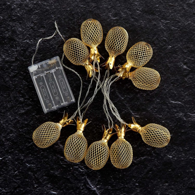 Serena Pineapple String Light - 10 LEDs
