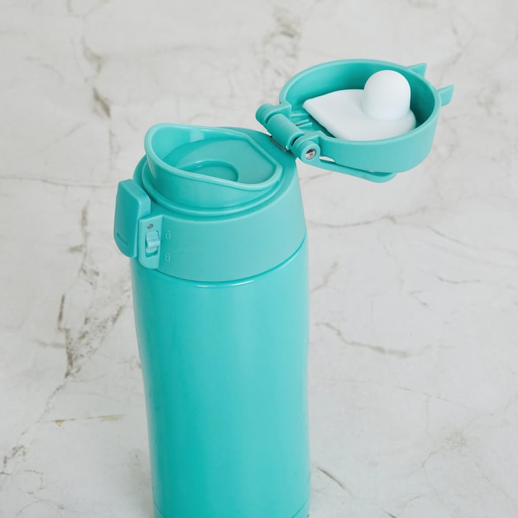 Atlantis Teal Solid Stainless Steel Vaccum Flask - 350ml